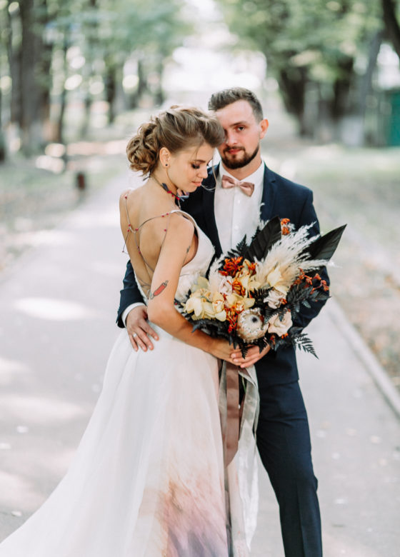 Фото со свадьбы: Wedding in loft