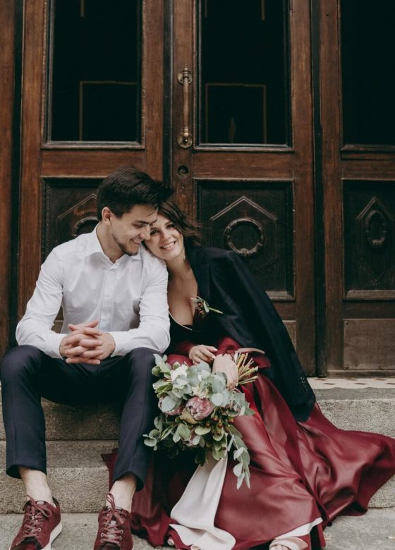 Фото со свадьбы: Wedding in the art gallery